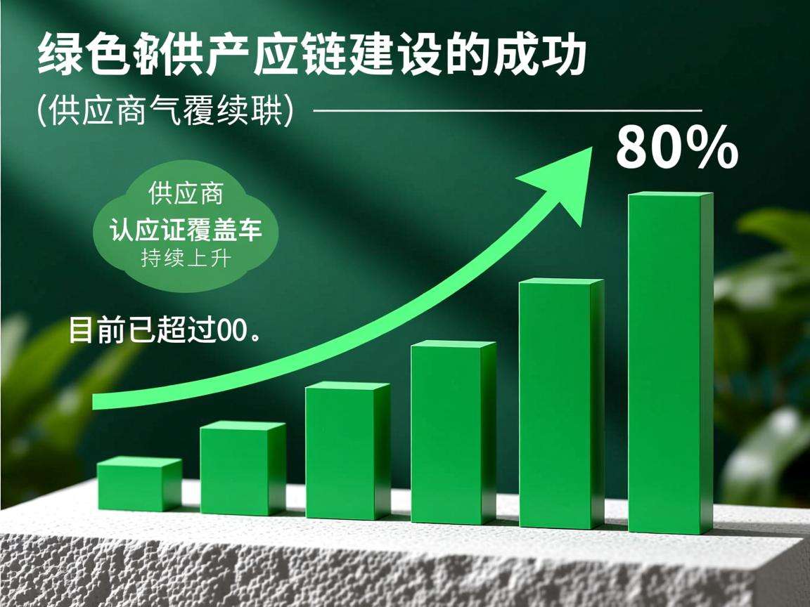 石材行业绿色供应链建设，供应商认证覆盖率超 80%